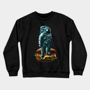 Fat astronaut Crewneck Sweatshirt